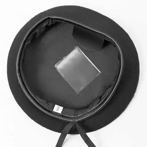 Gajaous erkaklar va ayollar uchun Britaniya harbiy beretlari, jun va teri beret shlyapalari, turli xil rangdagi armiya beretlari - 3