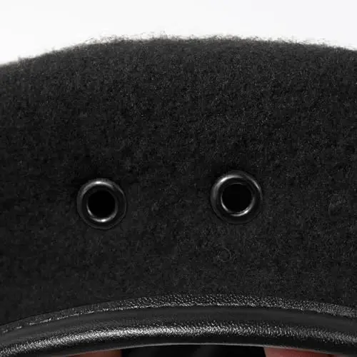 Gajaous British Military Berets for Men and Women,Wool and Leather Beret Hats,Multiple Colours Army Beret - 5