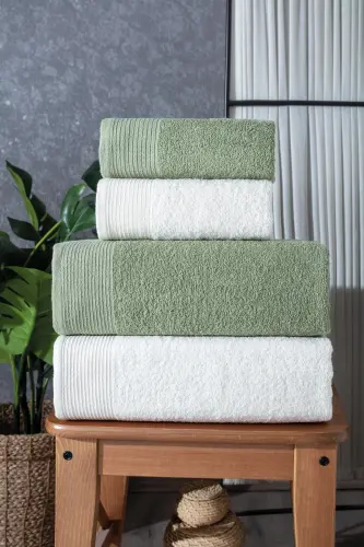 Gala 4-Piece Bath Towel Set | Towel | H 