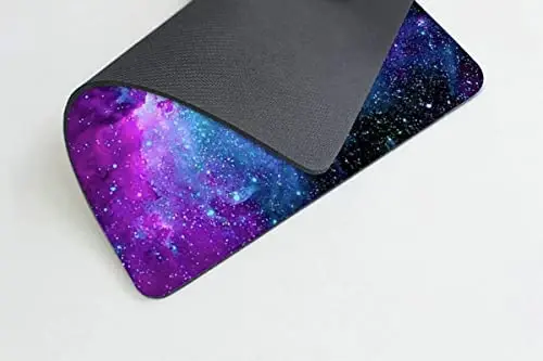 Galaxy Nebula Universe Space Mouse pad Customized Mousepad Non-Slip Rubber Base Mouse Pads for Computers Laptop Office Desk Accessories Mouse pad - 3