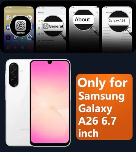 FNTCASE for Galaxy A26 5G Phone Case, Fit for Magsafe, Screen Protector | Translucent Matte, 14FT Military Grade Drop Protection, Slim Shockproof Protective, for Samsung A 26 4G Cover, Light Pink - FNTCASE (1)