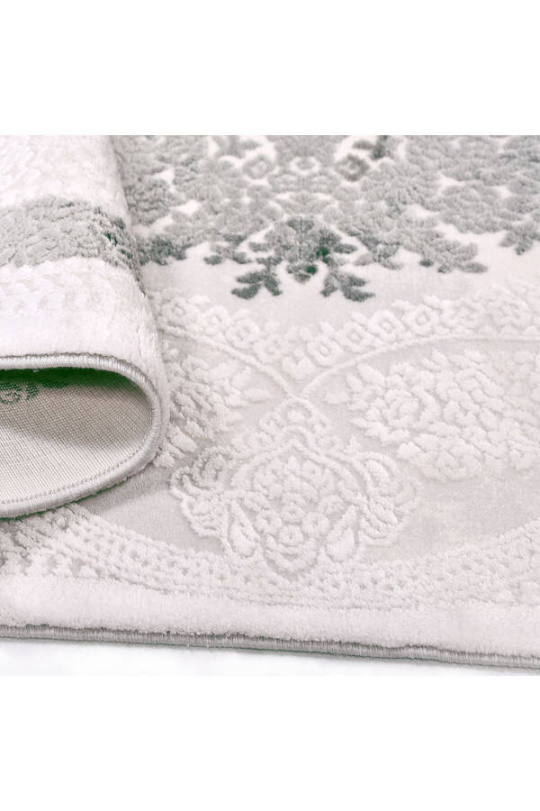 Galaxy Collection 13479 Silk Bamboo Textured Viscose Acrylic Living Room Lounge Rug Runner - 2