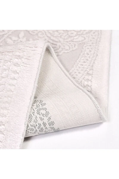 Galaxy Collection 13479 Silk Bamboo Textured Viscose Acrylic Living Room Lounge Rug Runner - 4