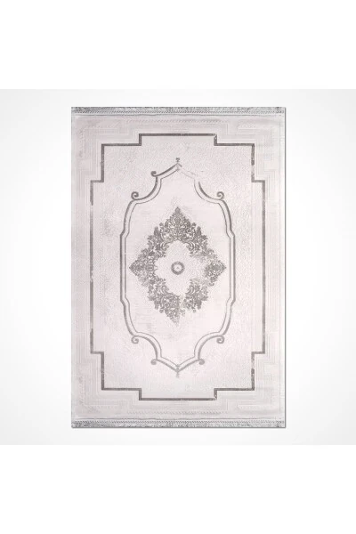 Galaxy Collection 13554 Bamboo Pattern Viscose Acrylic Living Room Rug Runner - 5