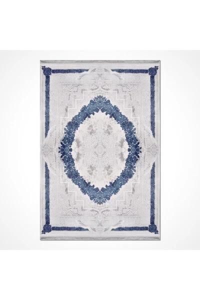 Galaxy Collection 13624 Bamboo Texture Viscose Acrylic Hallway Living Room Rug Runner - 5