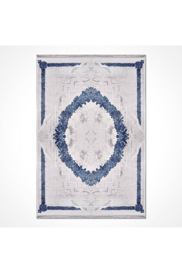 Galaxy Collection 13624 Bamboo Texture Viscose Acrylic Hallway Living Room Rug Runner - 5