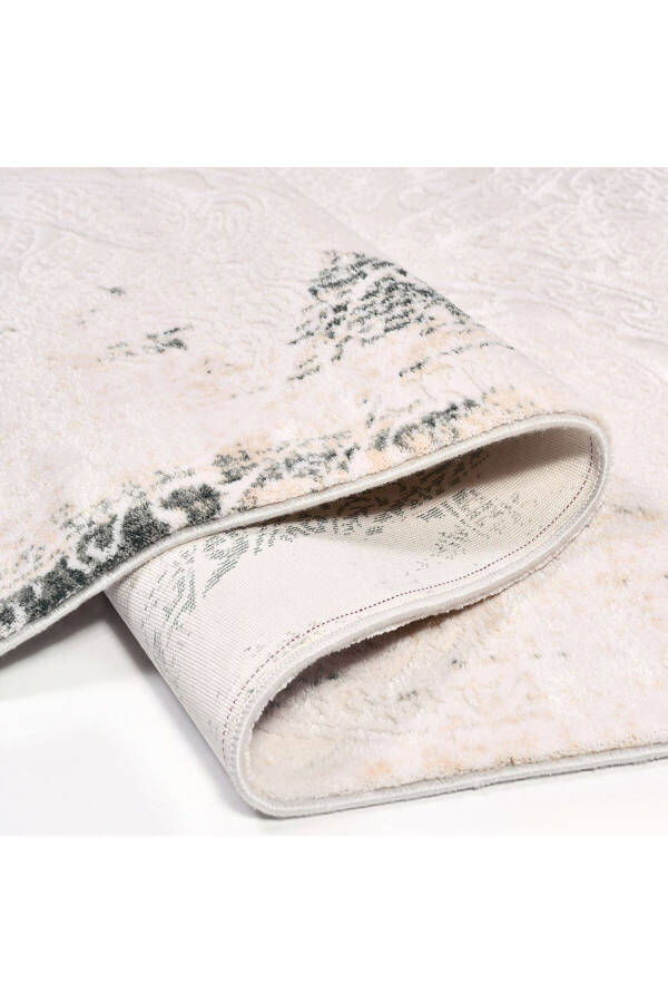 Galaxy Collection13475 Silk Bamboo Textured Viscose Acrylic Living Room Kitchen Hallway Carpet Rug - 2