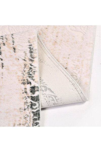 Galaxy Collection13475 Silk Bamboo Textured Viscose Acrylic Living Room Kitchen Hallway Carpet Rug - 4