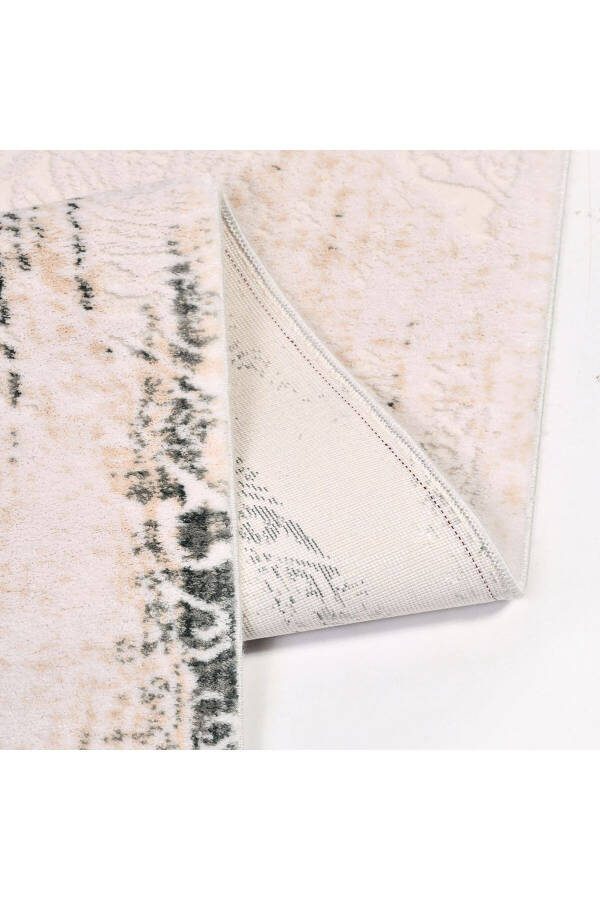 Galaxy Collection13475 Silk Bamboo Textured Viscose Acrylic Living Room Kitchen Hallway Carpet Rug - 4