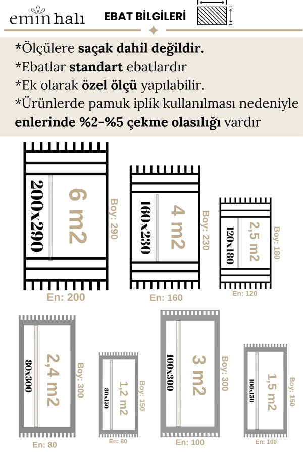 Galaxy Koleksiyonu 13621 İpek Bambu Dokulu Viskon Akrilik Salon Mutfak Antre Halı Yolluk - 6