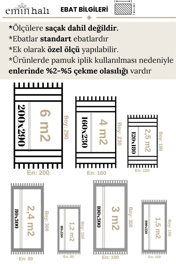 Galaxy Kollektsiyasi13408 Ipak Bambuk Toʻqimli Viskon Akril Salon Oshxona Doriyexona Gilam Yuguruq - 6