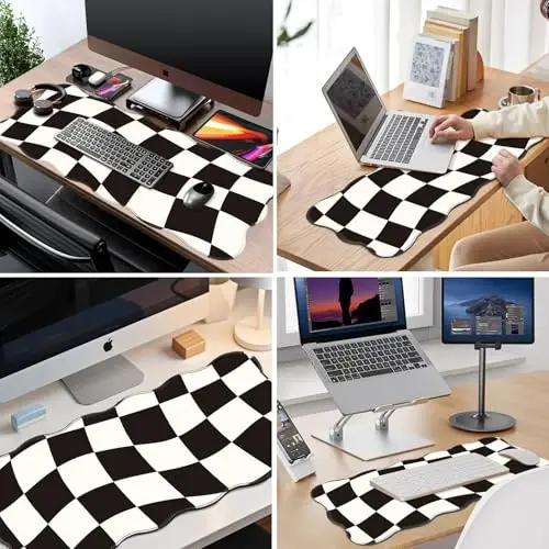 Galdas Gaming Mouse Pad XXL XL Large Long Extended Big Mousepad Non-Slip Rubber Keyboard Mouse Pad with Stitched Edges for Laptop Home Office (35.43x15.75x0.08 Inch) - 6