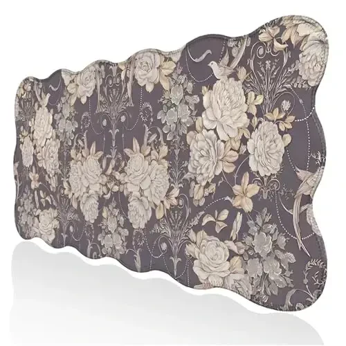 Galdas Gaming Mouse Pad XXL XL Katta Uzun Keng Mousepad Sirpanmaydigan Rezina Klaviatura Mouse Pad Laptop Uy Ofisi uchun Tikilgan Qirralari bilan (35.48x15.75x0.08 Düym) - 2