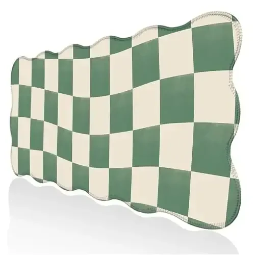 Galdas Gaming Mouse Pad XXL XL Large Long Extended Big Mousepad Laptop Home Office uchun tikilgan qirralari bo'lgan sirpanmaydigan kauchuk klaviatura sichqonchasi (35.43x15.75x0.08 dyuym) - 2