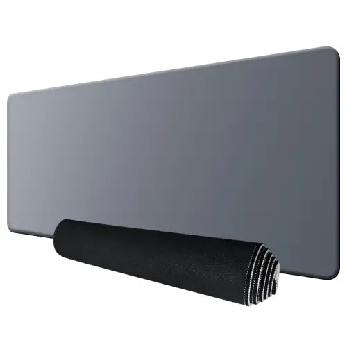 Galdas Gaming Mouse Pad XXL XL Large Long Extended Big Mousepad Non-Slip Rubber Keyboard Mouse Pad with Stitched Edges for Laptop Home Office (31.5x11.8x0.08 Inch) -Grey 