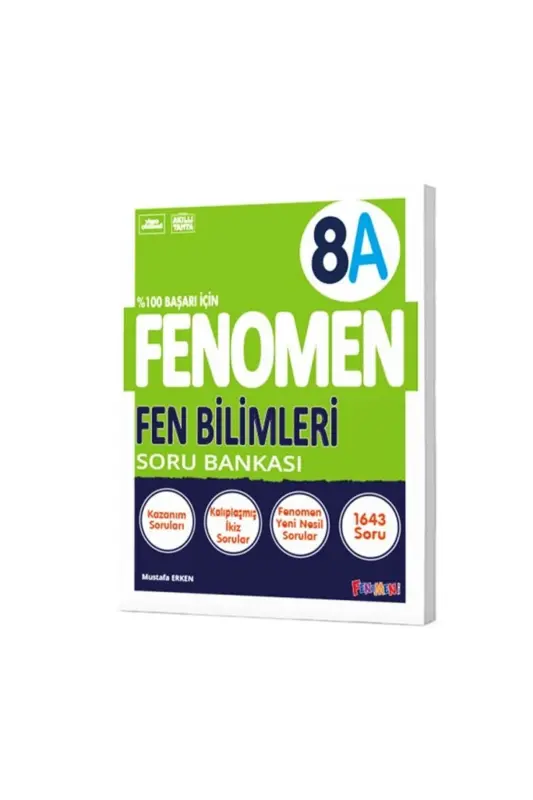 Gama 8-sinf Fenomen Fanlar Fanlari A Savol Banki - GAMA YAYINLARI