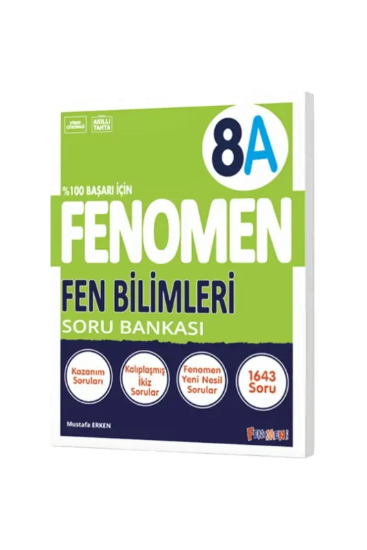 Fenomen Yayıncılık 8.Sınıf Fen Bilimleri A Soru Bankası - 1