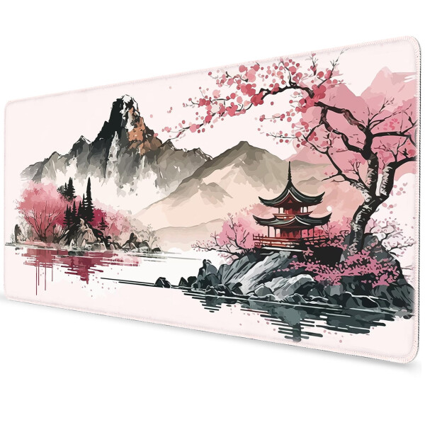 Gaming Mouse Pad, EEEkit Large Mousepad Rubber Base Desk Mat with Stitched Edges, 31.5x11.8in - 7