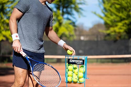 GAMMA Basınçsız Tenis Topu Çantaları, 10, 12, 18 ve 20'li Paket Boyutları, Tenis Dersleri & Uygulama, Daha Uzun Dayanıklılık & Daha Fazla Sekme, Renkli Tenis Topları, Evcil Hayvan Oyuncakları, Köpek Topu, Tenis Antrenmanı, Koçluk - 6