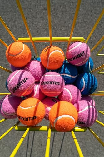 GAMMA Basınçsız Tenis Topu Çantaları, 10, 12, 18 ve 20'li Paket Boyutları, Tenis Dersleri ve Antrenmanı, Daha Uzun Dayanıklılık ve Daha Fazla Sekme, Renkli Tenis Topları, Evcil Hayvan Oyuncakları, Köpek Topu, Tenis Antrenmanı, Koçluk - 6