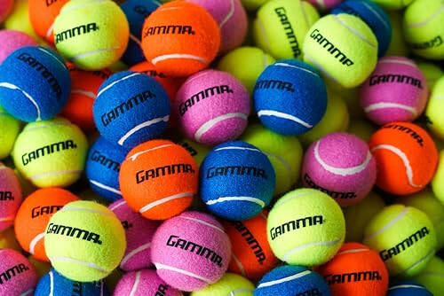 GAMMA Basınçsız Tenis Topu Çantaları, 10, 12, 18 ve 20'li Paket Boyutları, Tenis Dersleri ve Pratik, Daha Uzun Dayanıklılık ve Daha Fazla Sekme, Renkli Tenis Topları, Evcil Hayvan Oyuncakları, Köpek Topu, Tenis Antrenmanı, Koçluk - 3