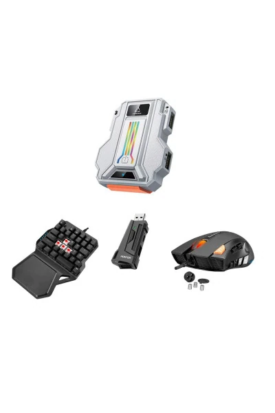 AimZenix Striker Pro Ps4 Xbox Series X S One Klavye Mouse Konsol Dönüştürücü - LINGZHA