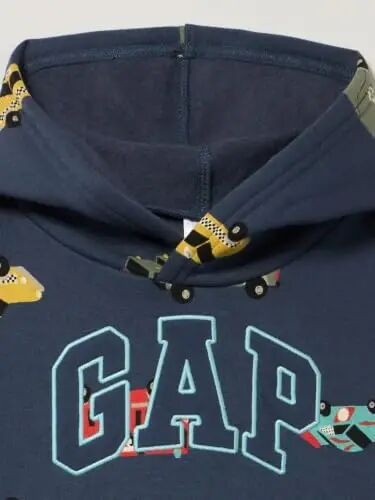 GAP Baby-Boys Logo Full-zip Hoodie - Gap (1)