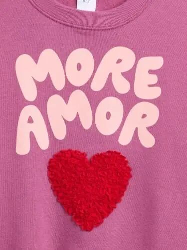 GAP Baby-Girls Logo Crew Sweatshirt - Gap (1)