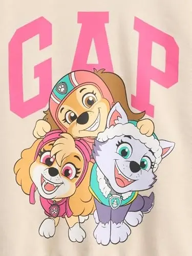 GAP Baby-Girls Logo Crew Sweatshirt - 2