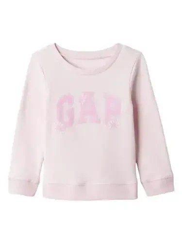 GAP baby-girls Logo Crew Sweatshirt - GAP