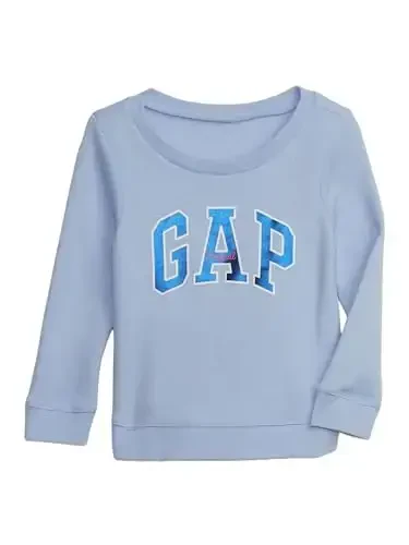 GAP baby-girls Logo Crew Sweatshirt - 1