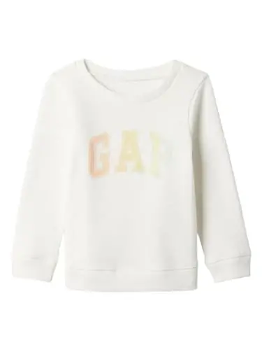 GAP baby-girls Logo Crew Sweatshirt 