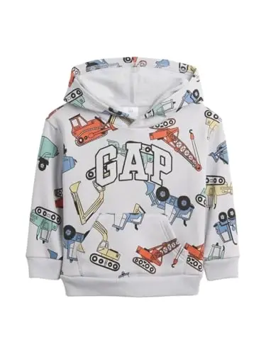GAP Baby-Boys Logo Full-zip Hoodie 