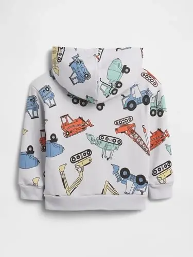 GAP Baby-Boys Logo Full-zip Hoodie - 2