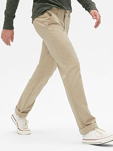 GAP Men's Essential Straight Fit Khaki Chino Pants - 8