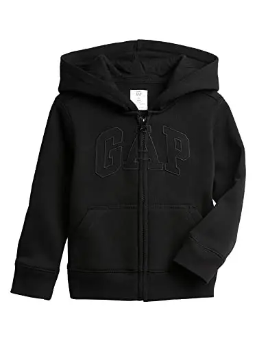 GAP Playtime Favorites Logo Full Zip Hoodie Hooded Sweatshirt - 1