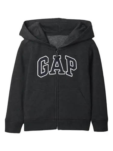 GAP Playtime Favorites Logo Full Zip Hoodie Hooded Sweatshirt - 1