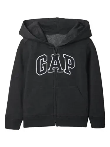 GAP Playtime Favorites Logo Full Zip Hoodie Hooded Sweatshirt - 1