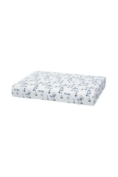 Garcia Double Bed Blanket - Navy Blue - 4