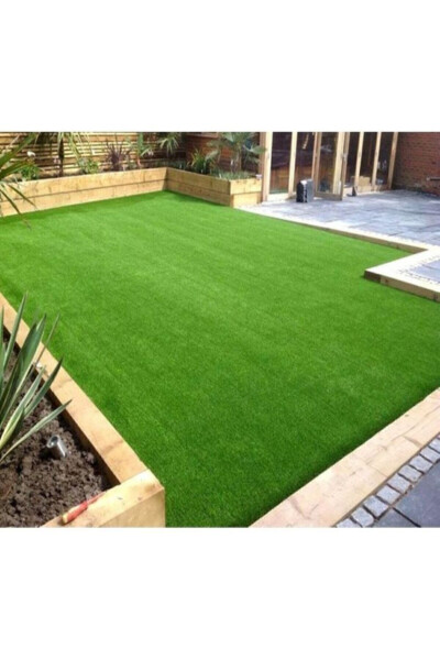 Garden Balcony Decorative 7 mm Artificial Grass Rug - 6