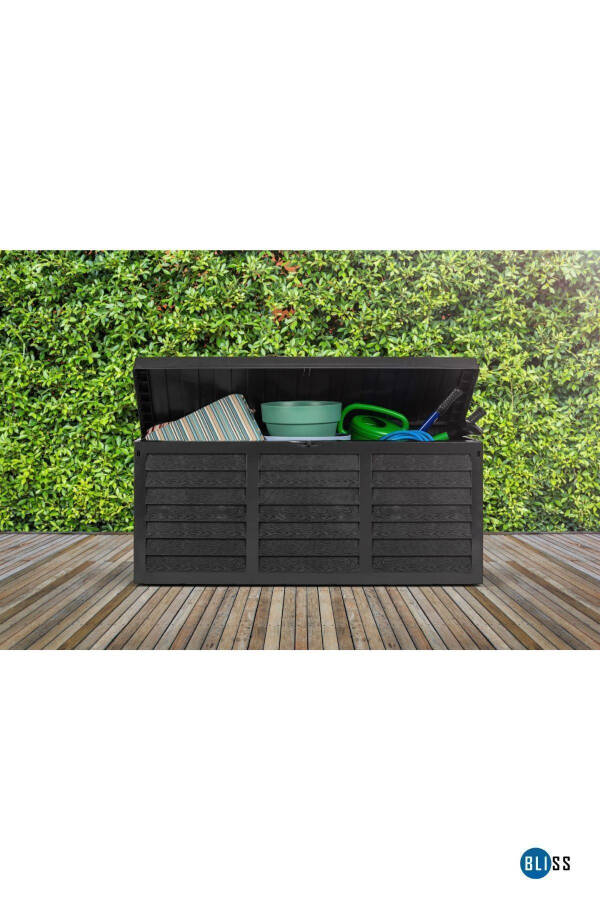 Garden Balcony Storage Chest with Anthracite Lid 320lt - 3