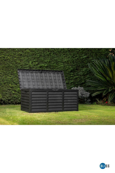 Garden Balcony Storage Chest with Anthracite Lid 320lt - 5