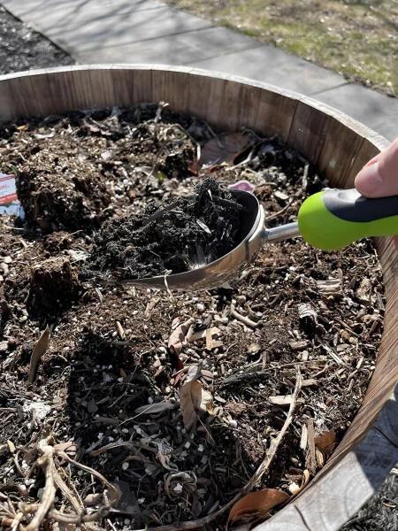 Garden Guru Super Kuchli Bog 'Kurak Belkurak Transplantatsiya, Zanglamaydigan Po'lat, Zanglamaydigan, Ergonomik Tutqichli Qo'l Kuragi - GARDEN GURU
