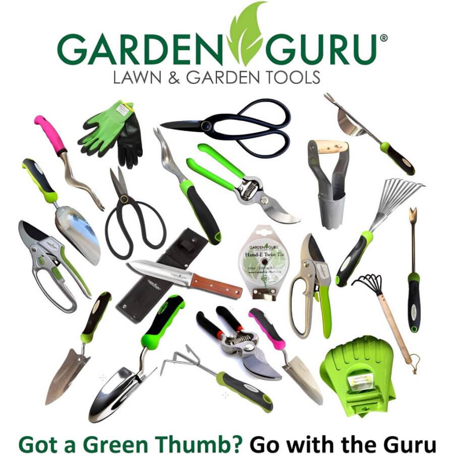 Garden Guru Super Mustahkam Bog 'Belkuragi, Zanglamaydigan Po'lat, Ergonomik Tutqichli Qo'l Belkuragi, 2 Dona - 2