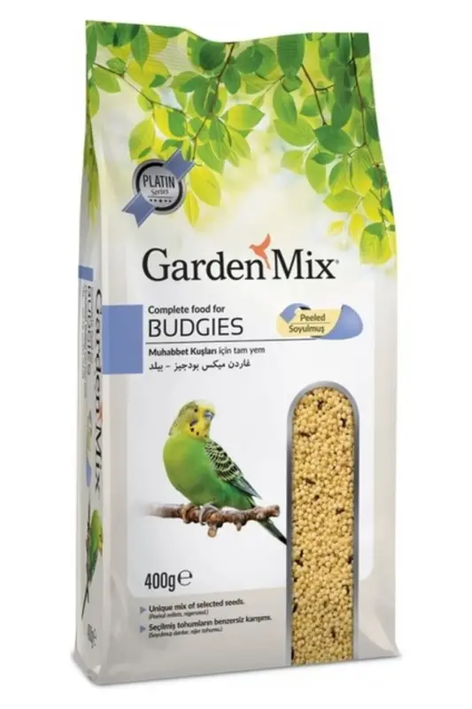 Garden Mix Platinum Budgie Food Peeled 400GR - 1