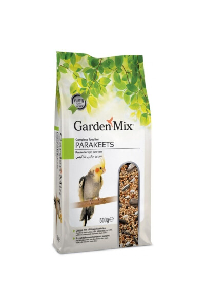 Garden Mix Platinum Budgie Small Parrot Food 500 gr - 1