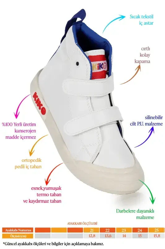 Garf Daily Crib Velcro Baby Boy Boots - 2