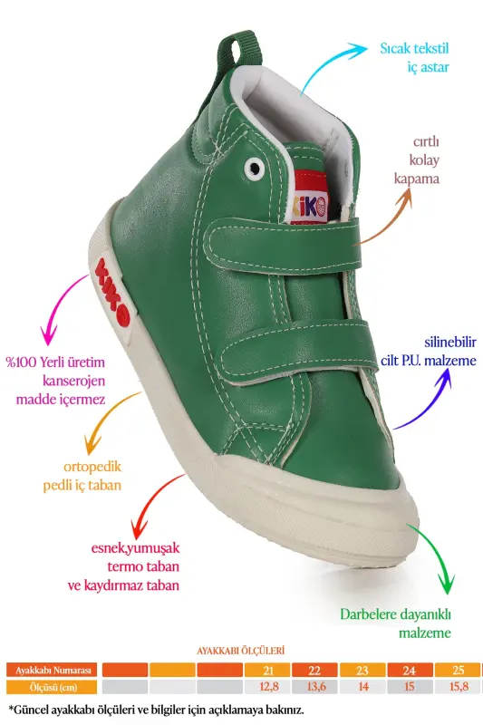 Garf Daily Crib Velcro Baby Boy Shoes - 2