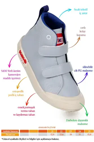 Garf Daily Crib Velcro Baby Boy Shoes - KIKO KIDS (1)