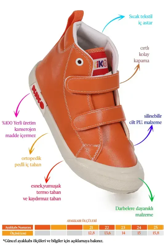 Garf Daily Velcro Baby Boy Boots - 2